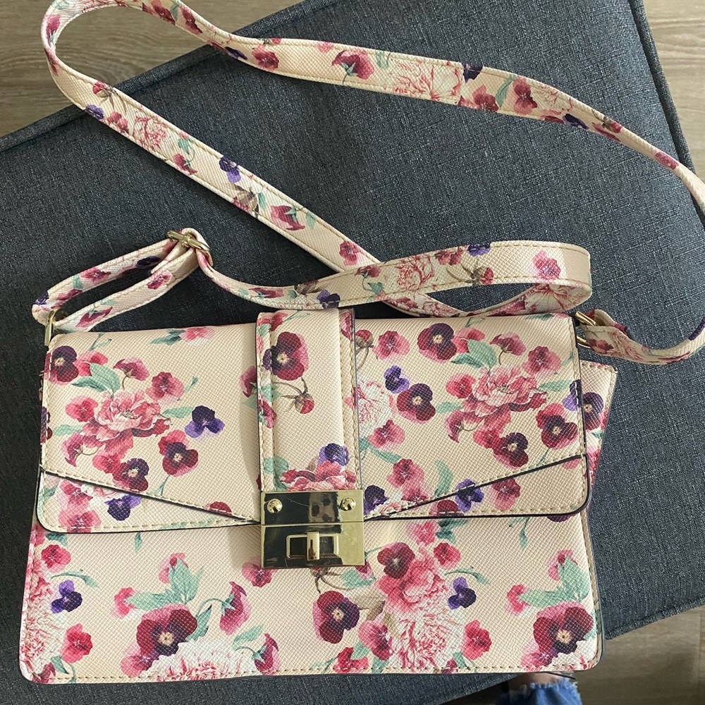 Floral bag/purse crossbody